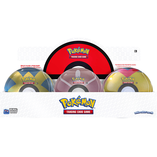 The Pokémon TCG: Poké Ball Tin Español / Pre venta (Envío al azar)
