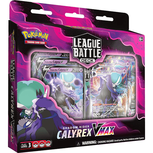 Pokémon TCG - Calyrex Swadow Ride VMAX League Battle Deck (Inglés) 