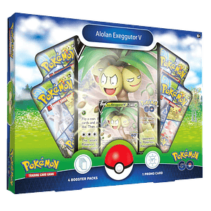 POK Pokemon GO Alolan Exeggutor V Box (Inglés) 