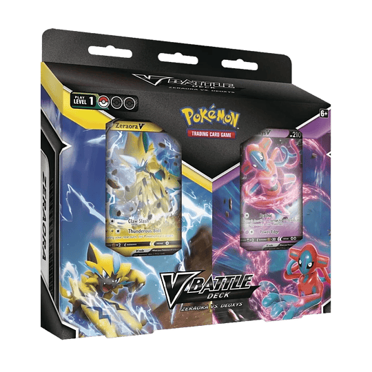 Reserva Pokémon TCG Bundle v Battle Deck Zeraora vs Deoxys Español