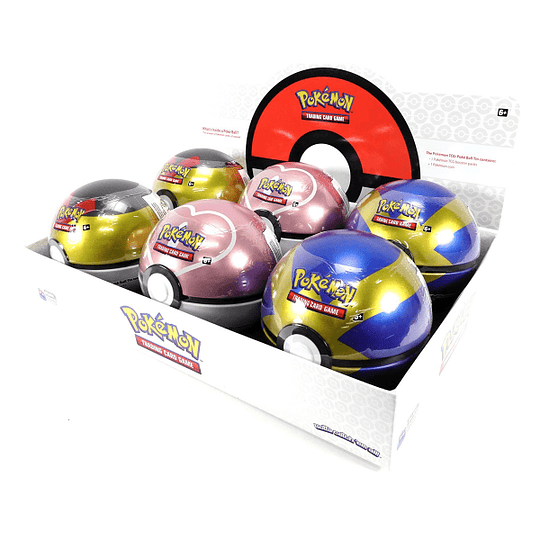 Pokémon TGC: Pack 3 Pokeball Tin Spring 2022 (pack 3 Latas)- COPIAR