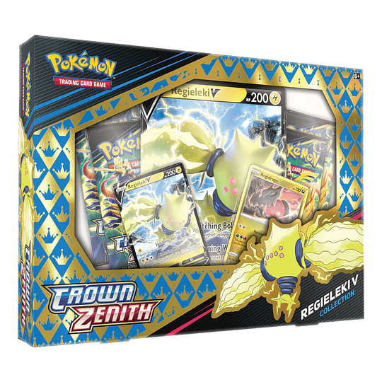 Pokémon Crown Zenith Pack Collection Regieleki V (Inglés) [Preventa] 