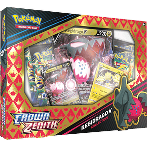 Pokemon Crown Zenith Collection Regidrago V  (Inglés) [Preventa]