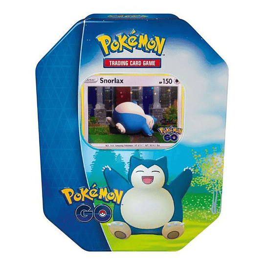 Pokémon GO Gift Tin - Snorlax Inglés 