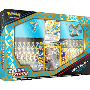 Pokémon Crown Zenith Premium Figure Collection | Shiny Zacian  (Español) 