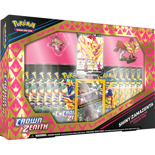 Pokémon Crown Zenith Premium Figure Collection | Shiny Zamazenta (Español) 