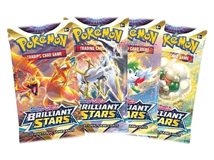 Pokémon TCG: Brilliant Star Sobre en Inglés envio al Azar [Reposición]