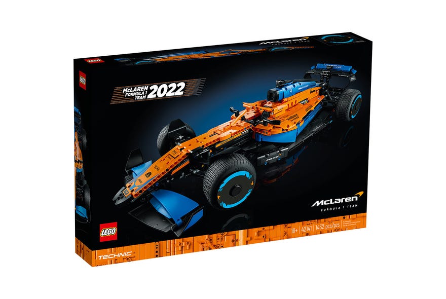 Lego Coche de Carreras McLaren Formula 1™ (abierto)