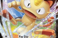 Meowth V - SWSH004 - SWSH: Sword & Shield Promo Cards (SWSD) Inglés