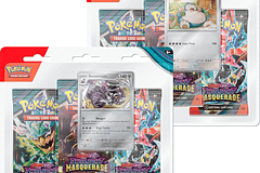 Pokémon TCG: Scarlet & Violet— Twilight Masquerade – 3-Pack Blister (Inglés )[Reserva`1]