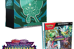 Pokémon TCG: Scarlet & Violet— Twilight Masquerade – Pack Elite Trainer Box + Bundle Booster (Inglés) [Reserva`1]