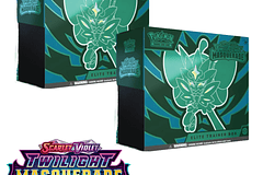 Pokémon TCG: Scarlet & Violet— Twilight Masquerade – 2 Pack Elite Trainer Box (Inglés) [Reserva`1]