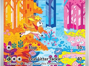 Deerling - 165/162 - Illustration Rare Scarlet & Violet: Temporal Forces Singles  (Español)
