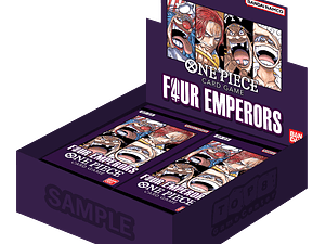 One Pice Card Game:  Caja de Sobres One Piece CG: OP09 Four Emperors Inglés (preventa)