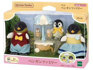 Sylvanian Families: familia Pingüino Edición Japonesa 