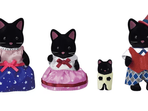 Sylvanian Families: Starry Sky Cat family Japan Vers.