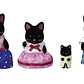 Sylvanian Families: Starry Sky Cat family Japan Vers. - Miniatura 1