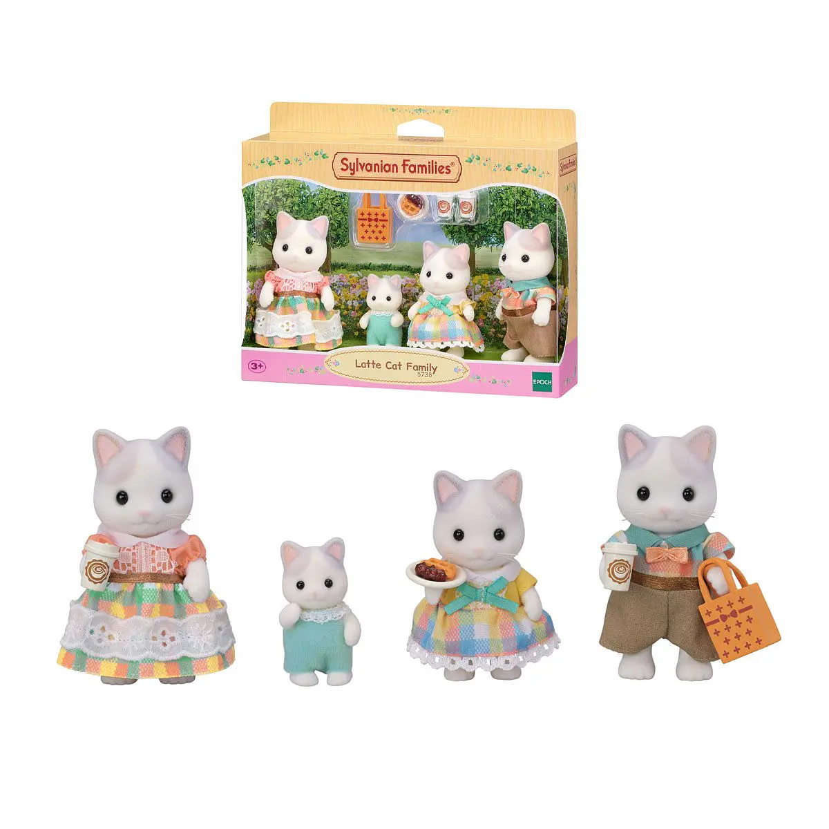 Sylvanian Families, 5455Famiglia Gatto Persiano