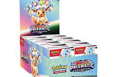 Pokémon TCG:  Prismatic Evolutions Booster Bundle Case 10 unidades – Español e Inglés [PREVENTA 1]