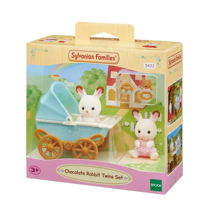 [NAVIDAD 2024] Sylvanian Families - Chocolate Rabbit Twins set- COPIAR 1