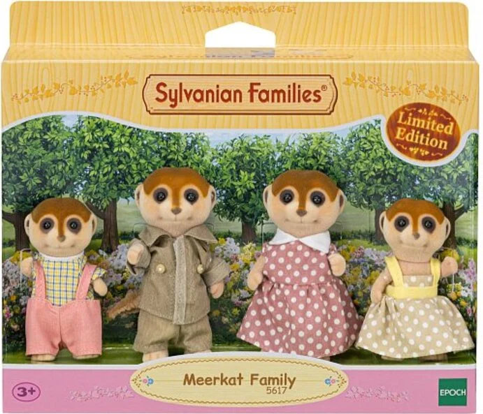 Familias Sylvanian - Familia de Suricatas Limited Edition