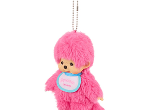 Llavero Monchichi COLORS Berry Pink 