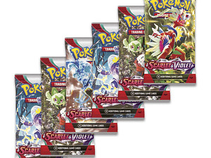  Pokémon TCG: Scarlet & Violet - Booster - 1 Sobre de 10 cartas en Inglés