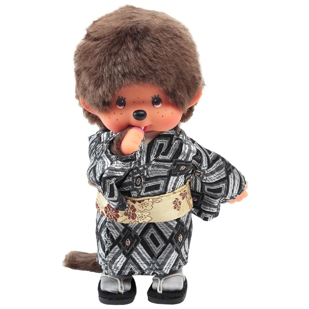 [CYBER MONDAY] Monchhichi Kimono Series – Niño Color Plateado [Exclusivo]