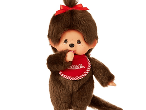Monchhichi Premium Estándar Talla S Marrón – Niña
