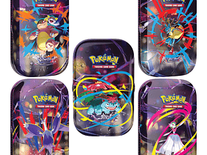 [NAVIDAD 2025]  Pokémon TCG Mega Evolutions: Mega Heroes Mini Tin – Español LatAm [RESERVA] ( 1 unidad con envío al azar)
