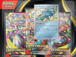 [NAVIDAD 2025] Pokémon TCG: Mega Evolution – 3-Pack Blister Golduck 