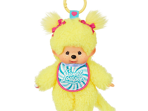 Llavero Monchhichi Piruleta Dulce Amarillo