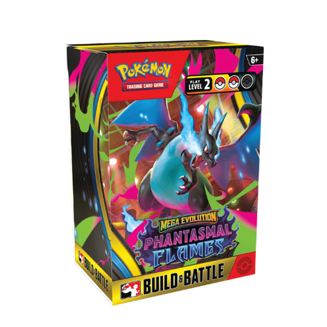 Pokémon TCG: Mega Evolution – Phantasmal Flames Build & Battle Box (Inglés) [RESERVA] 1
