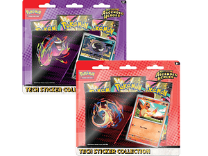 Pokémon TCG Mega Evolution – Ascended Heroes 2 × Tech Sticker Collection Español (1 de cada diseño: Charmander & Gastly) [RESERVA]