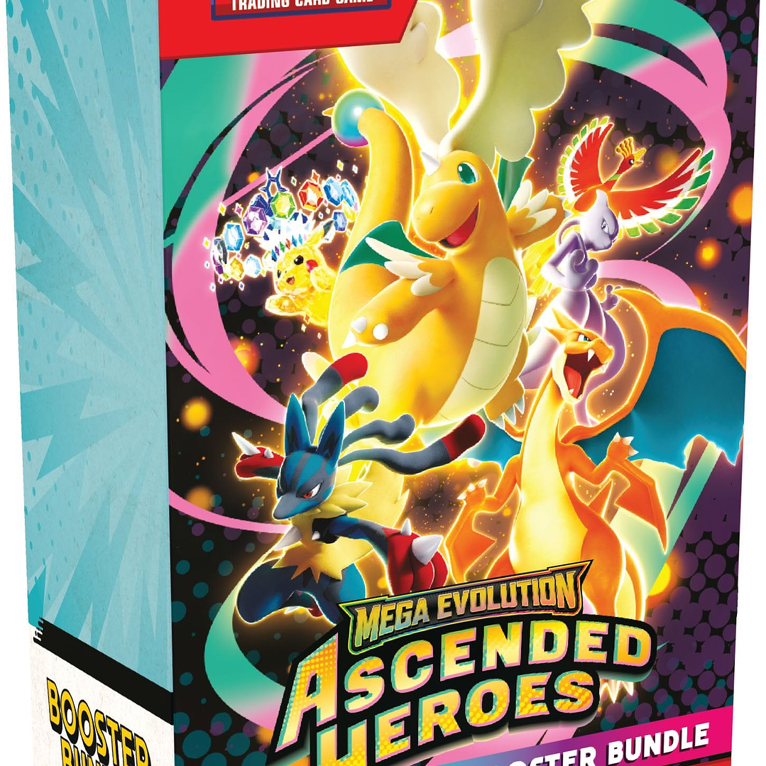 Pokémon TCG Mega Evolution – Ascended Heroes Booster Bundle Inglés | 6 Boosters [RESERVA] 1