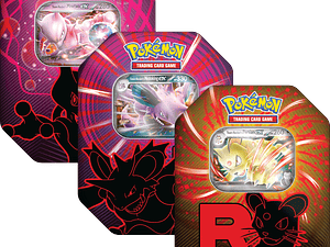 [NAVIDAD 2025] Pokémon TCG: Scarlet & Violet – Team Rocket Tin Español Envío al Azar [1 unidad]