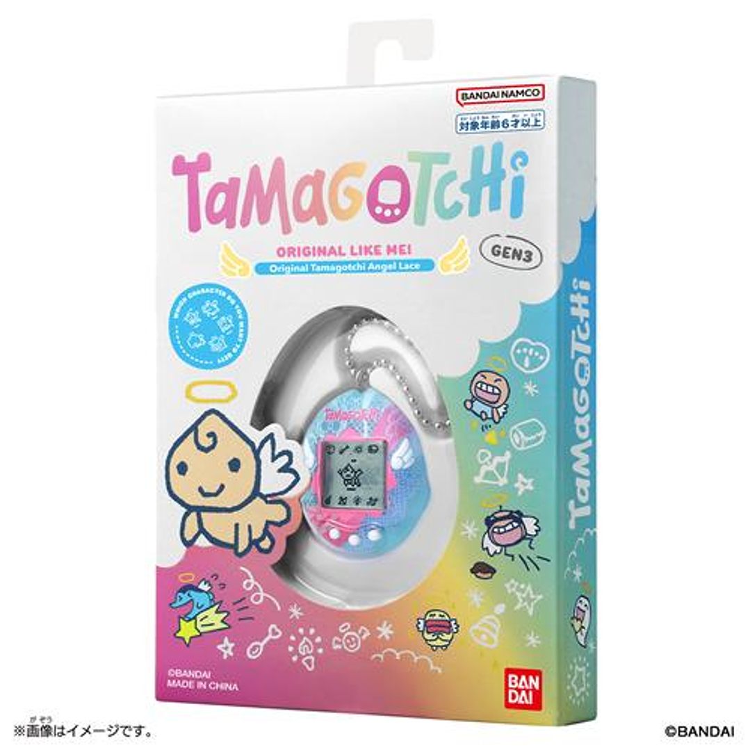 [NAVIDAD 2025] Tamagotchi Original Angel Lace –l(versión Gen3) Rosa y Celeste 2