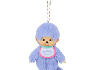 [NAVIDAD 2025] Llavero Monchichi COLORS Celeste Cielo