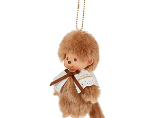 [NAVIDAD 2025] Llavero Monchhichi Marrón Dulce –Original