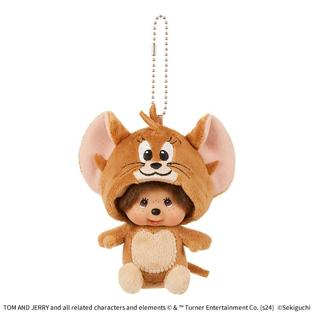 [NAVIDAD 2025] Llavero Tom & Jerry x Monchhichi Jerry – Edición Especial 85.º Aniversario Original 1