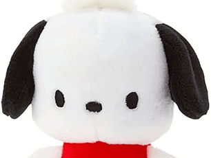 [NAVIDAD 2025] Llavero Peluche Sanrio con Mosquetón de Corazón – Pochacco Original Japonés