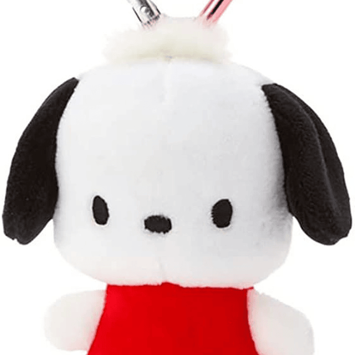 [NAVIDAD 2025] Llavero Peluche Sanrio con Mosquetón de Corazón – Pochacco Original Japonés 1