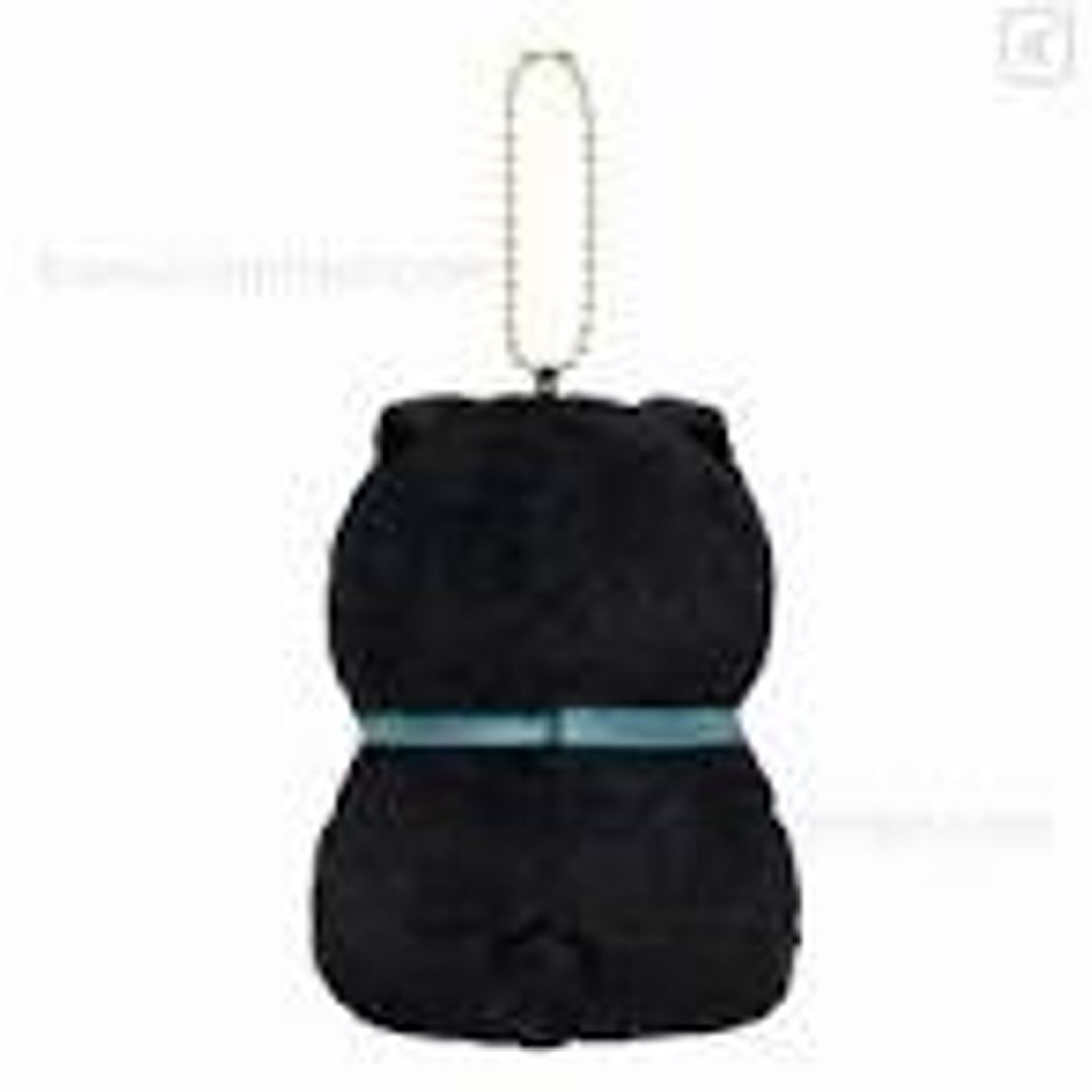 [NAVIDAD 2025] Llavero Mofusand Gato Negro Sentado con Cinta Azul 2