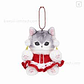 [NAVIDAD 2025] Mascota Mofusand Gato con Ropa China – Vestido Rojo Original Japonés - thumbnail 2