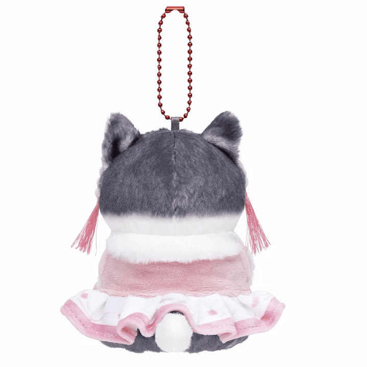 [NAVIDAD 2025] Mascota Mofusand Gato con Ropa China – Vestido Rosa Melocotón –  Original Japonés 2