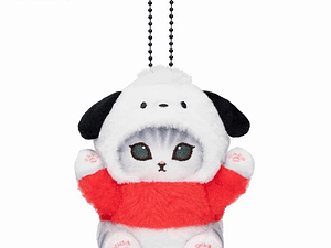 [NAVIDAD 2025] Mofusand × Sanrio Pochacco – Llavero Mini Mascota Coleccionable