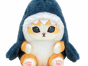 Mofusand – Llavero Mascota Tiburón Regordete Maullido Original Japonés