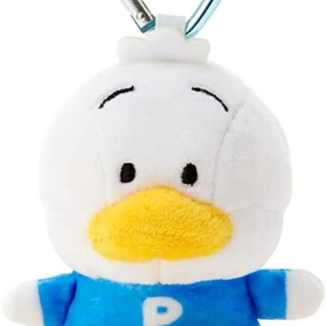 Portamascotas de Peluche Sanrio Pekkle con Mosquetón de Corazón 1