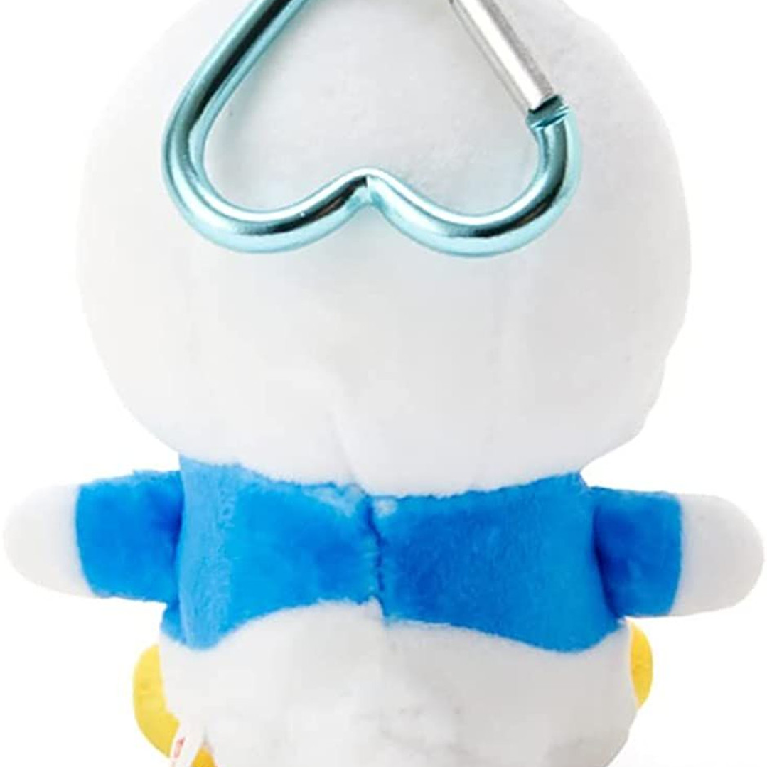 Portamascotas de Peluche Sanrio Pekkle con Mosquetón de Corazón 2