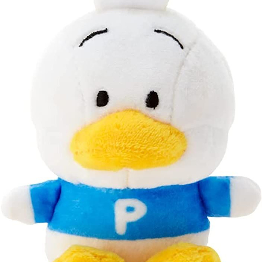 Portamascotas de Peluche Sanrio Pekkle con Mosquetón de Corazón 3